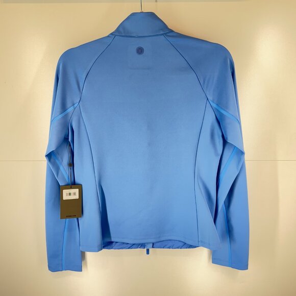 NWT G/FORE Hybrid Quilted Stretch Tech Interlock Jacket in Dawn Blue - Picture 4 of 11